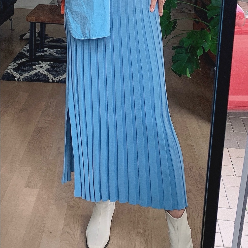 Joseph Sky Blue Maxi Skirt
